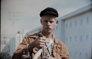 holding cobra in Pakistan