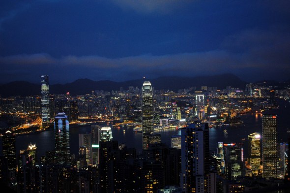 Hong Kong Harbor HDR